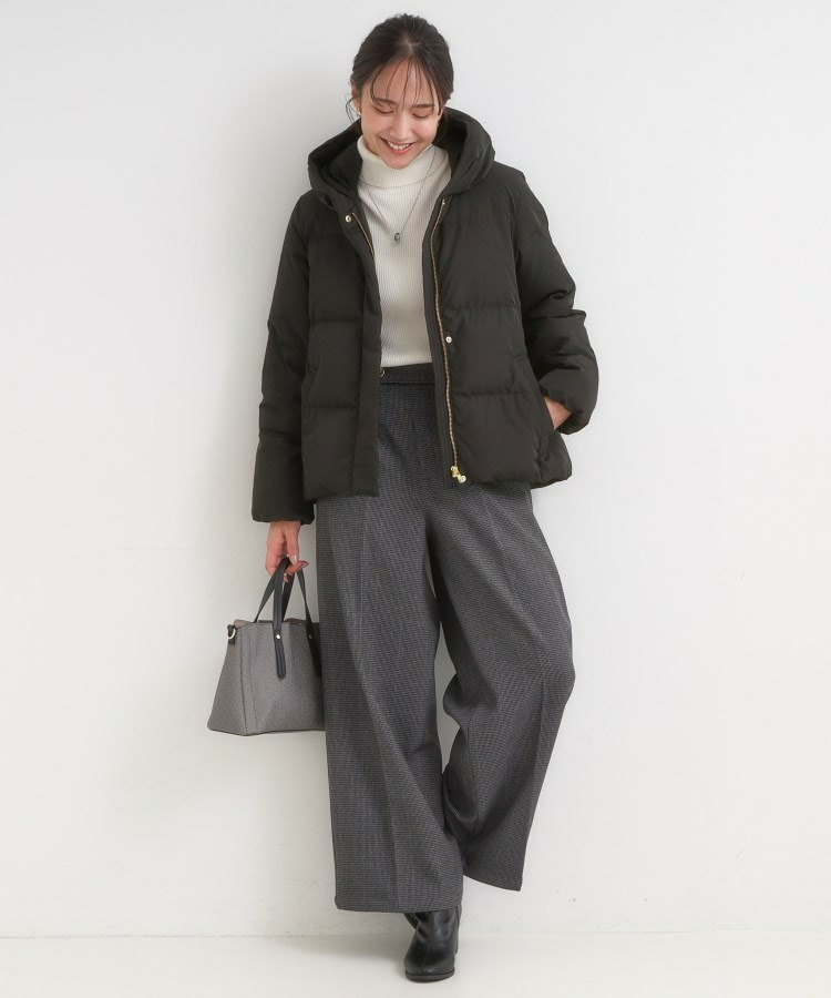 【撥水/洗える】ショートフーディーダウン4