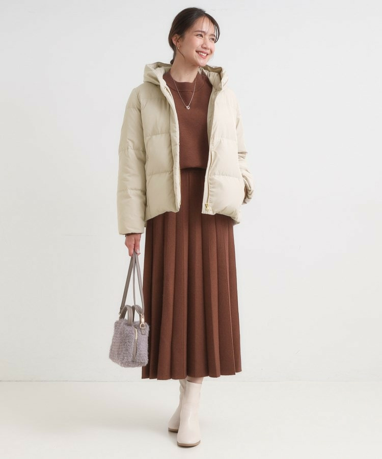 【撥水/洗える】ショートフーディーダウン8