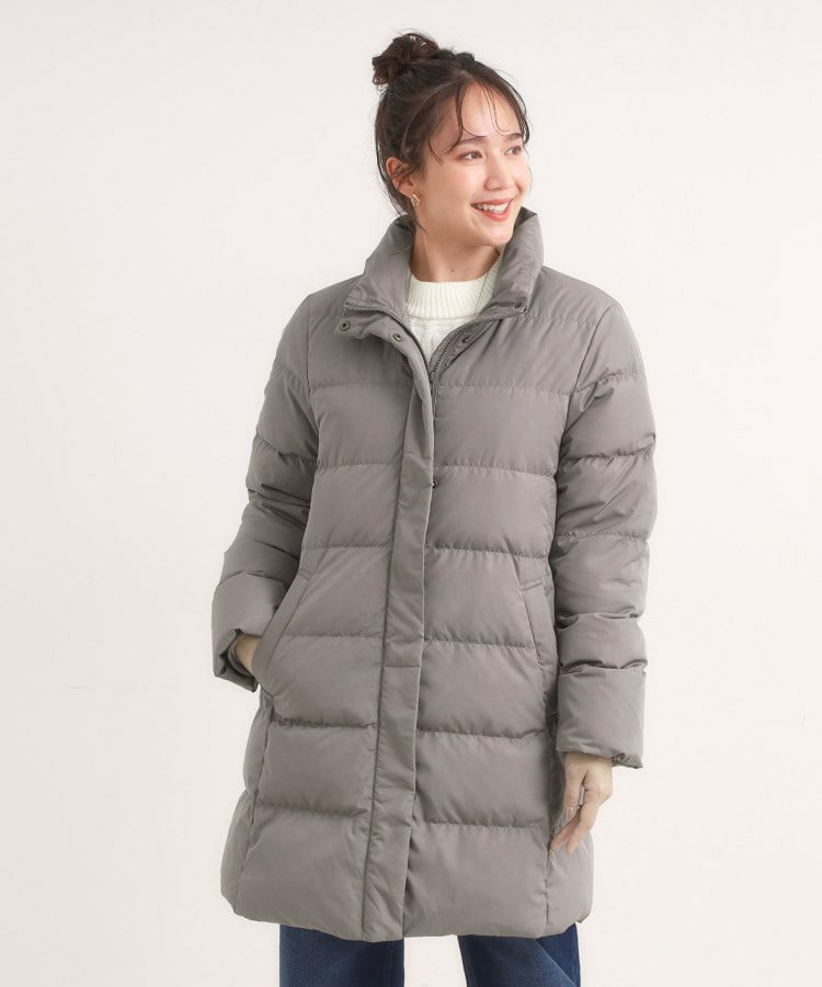 【洗濯機可/S-LL】フェイクファーフード ロングダウン13