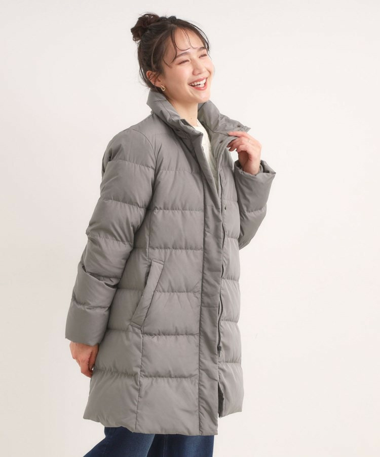 【洗濯機可/S-LL】フェイクファーフード ロングダウン14