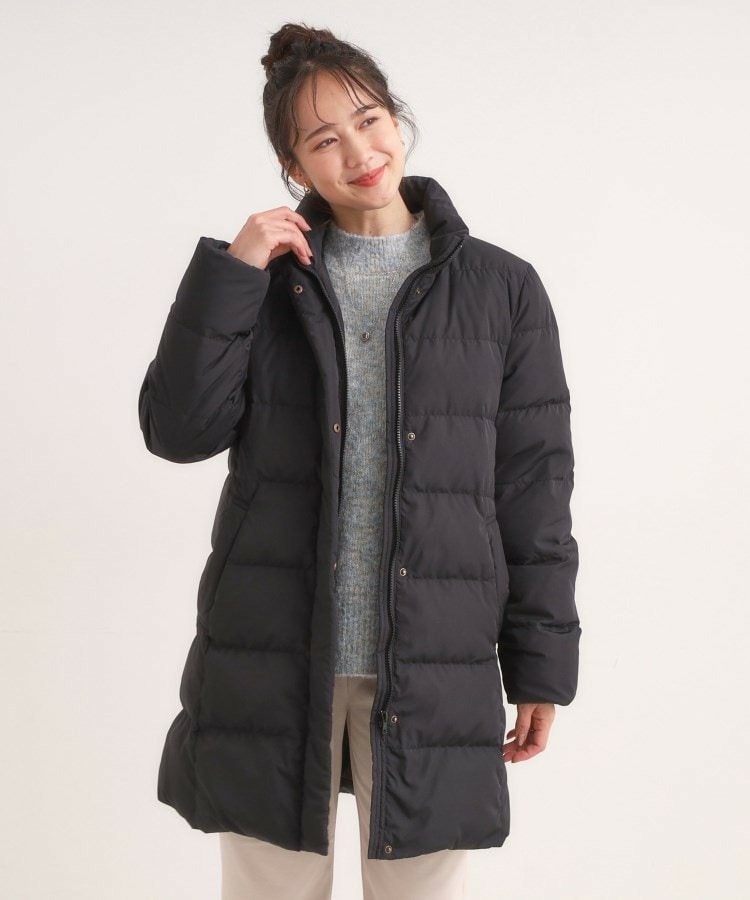 【洗濯機可/S-LL】フェイクファーフード ロングダウン6