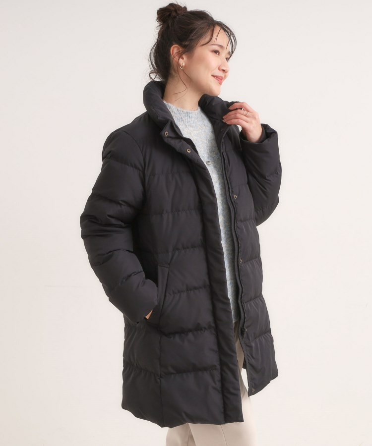 【洗濯機可/S-LL】フェイクファーフード ロングダウン7