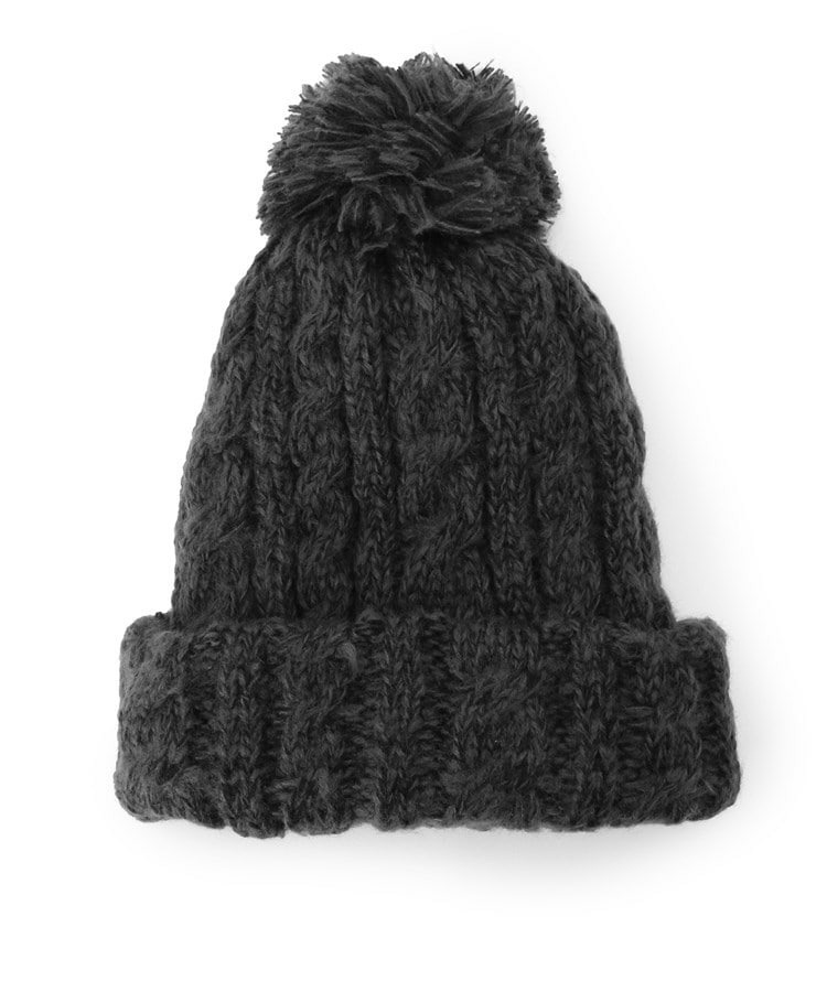 マフラーにもなる 2WAYニット帽1