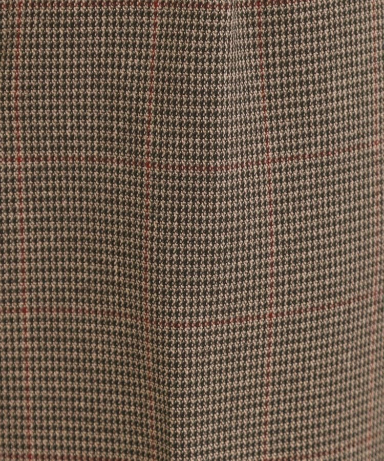 【着丈選べる】ウールフィール裏起毛ワイドパンツ29