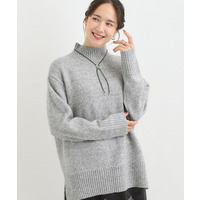 メランジタートルニット