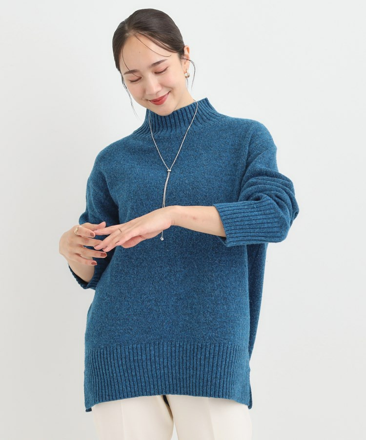 メランジタートルニット14