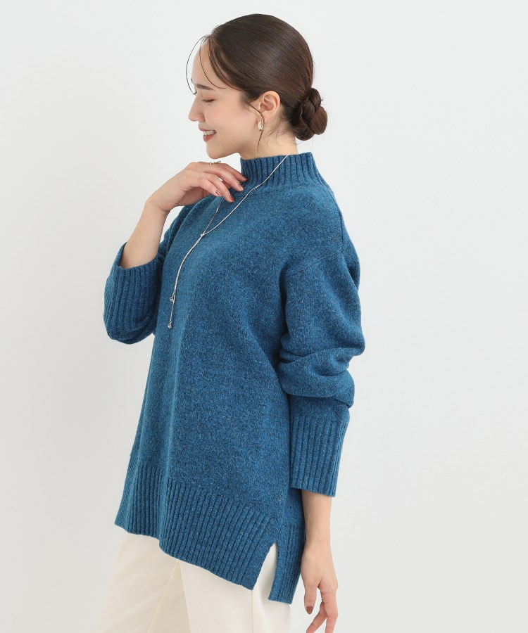 メランジタートルニット15