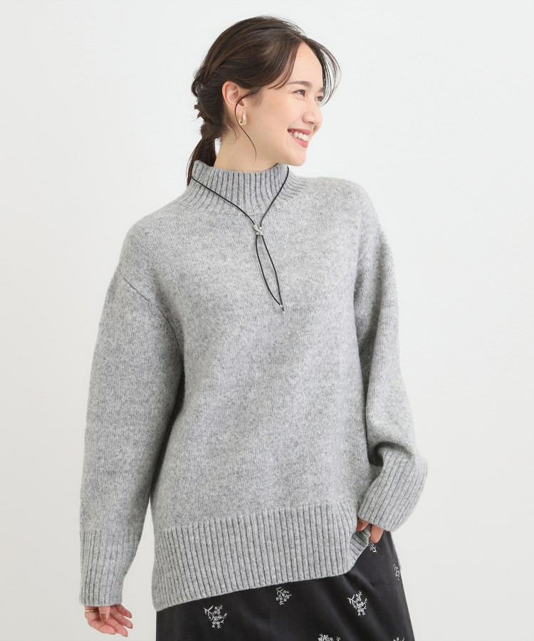 メランジタートルニット2