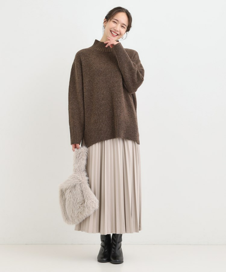 メランジタートルニット8