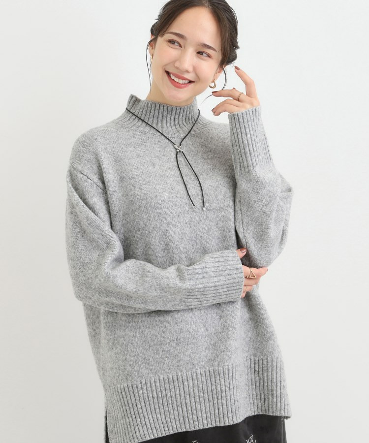 メランジタートルニット1