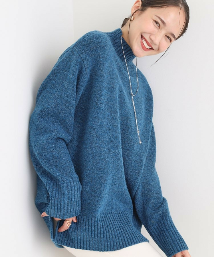 メランジタートルニット1