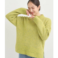 【S-LL】ほんのりラメで華やか ふわふわハイネックニット