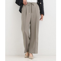 【洗濯機可/S-LL】上品シルエットで美しい イージーワイドパンツ