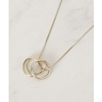 ラメエポリングネックレス