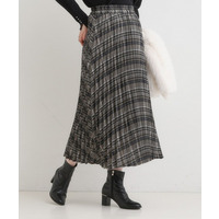 チェックプリーツスカート