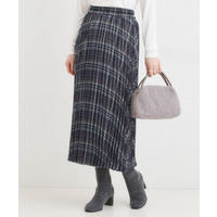 チェックプリーツスカート