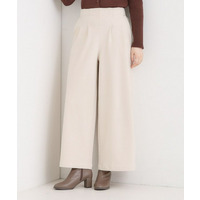 【着丈選べる】あったかもちもちワイドパンツ