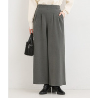 【着丈選べる】あったかもちもちワイドパンツ