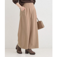 【着丈選べる】あったかもちもちワイドパンツ