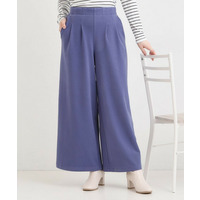 【着丈選べる】あったかもちもちワイドパンツ