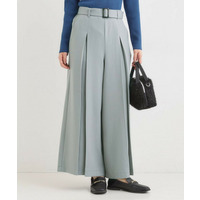 【着丈選べる】ベルト付きワイドパンツ