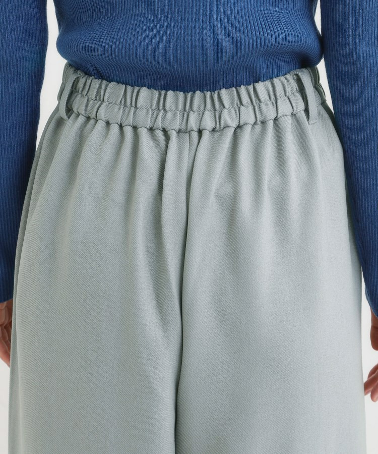 【着丈選べる/S-LL】大人のきれいめスタイルに ベルト付きワイドパンツ30