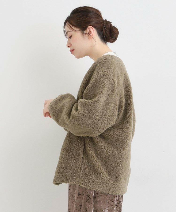 ボアノーカラーブルゾン15