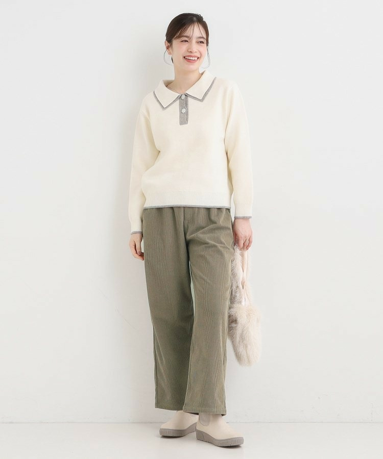 ワイドコーデュロイパンツ12