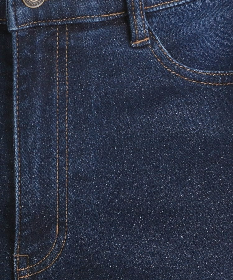 【SHOO WARM】裏微起毛ストレートデニムパンツ9