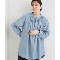 【洗濯機可/S-LL】滑らかなタッチが心地よい マイクロコールチュニック