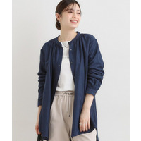 【洗濯機可/S-LL】滑らかなタッチが心地よい マイクロコールチュニック