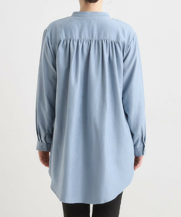 滑らかなタッチが心地よい マイクロコールチュニック16