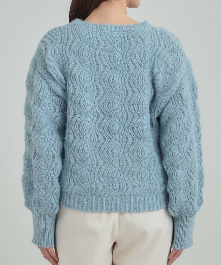 透かし編みニットトップス20