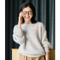 キラキラが大人かわいい スパンコールニット