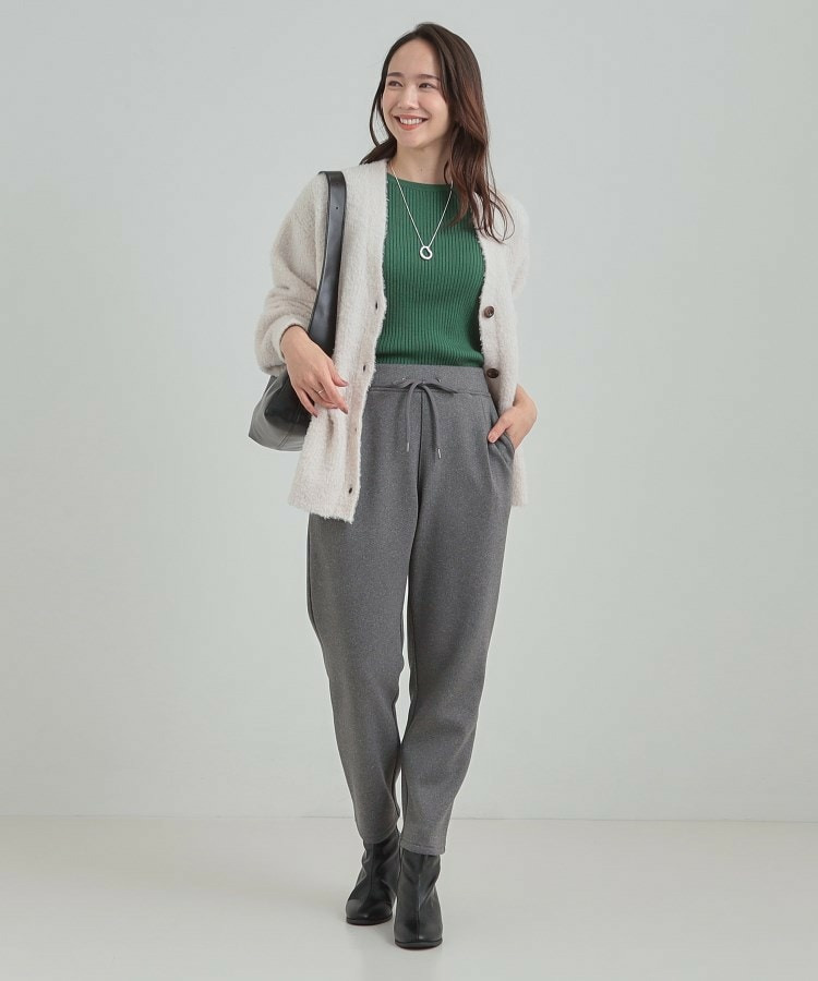 暖もちテーパードパンツ8