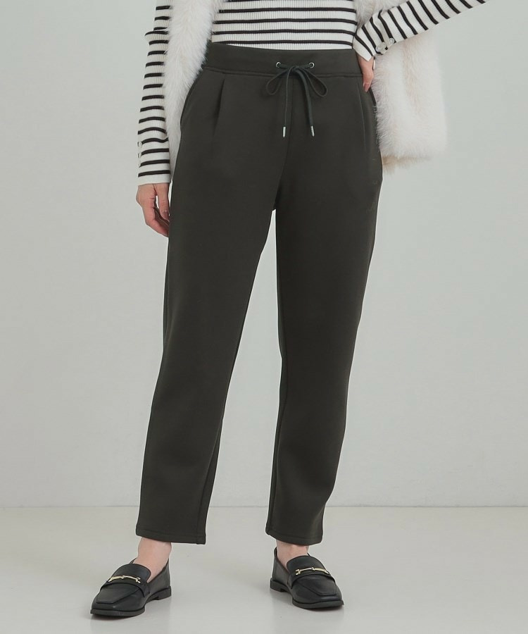 暖もちテーパードパンツ1