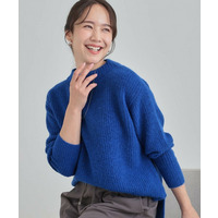 ふわふわが魅力 ハイネックニットプルオーバー