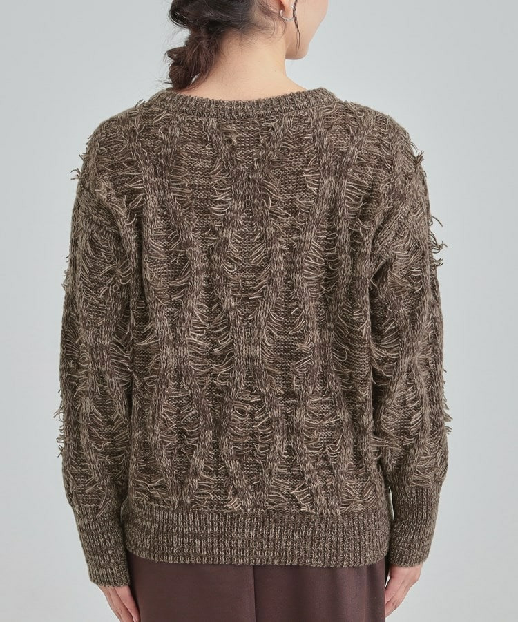 ゆるシルエットがこなれ見え フリンジニット16