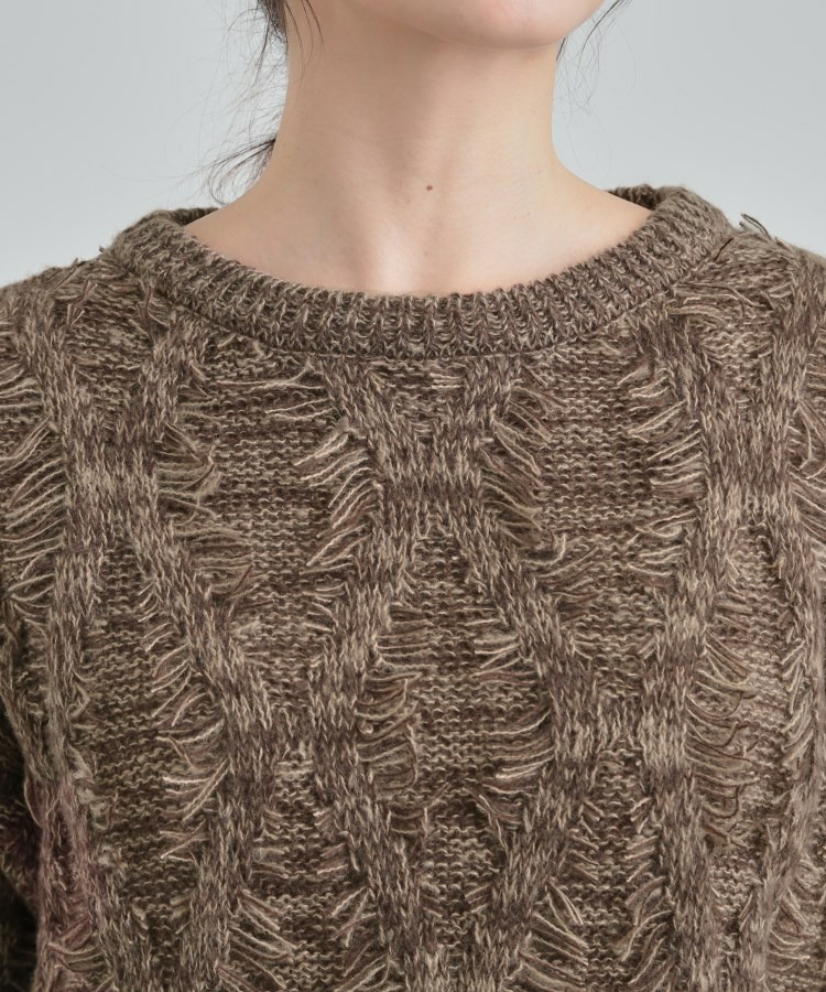 ゆるシルエットがこなれ見え フリンジニット17