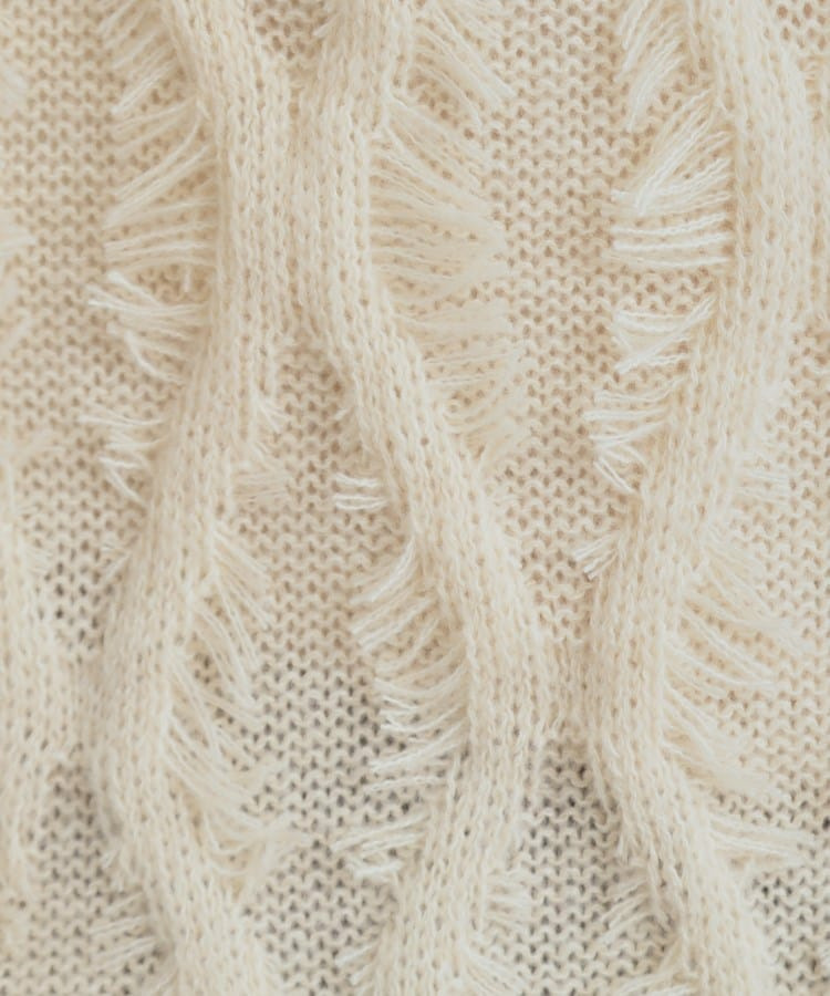 ゆるシルエットがこなれ見え フリンジニット5