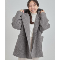 スライバーフーディーコート