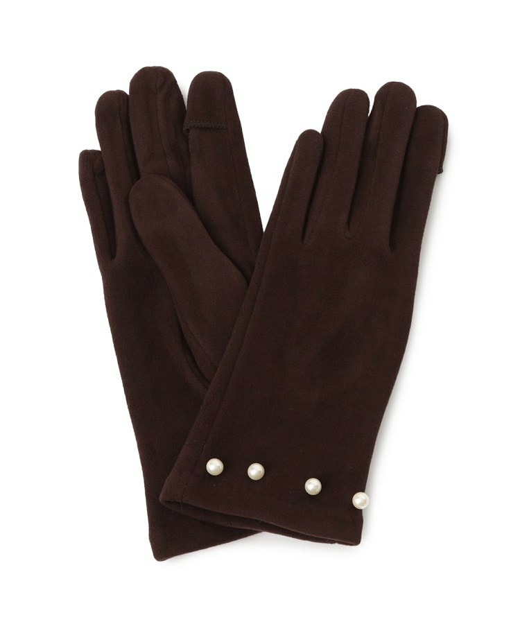 フェイクパール5指グローブ1