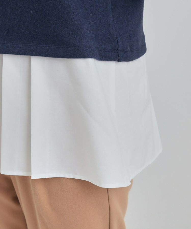 シャツレイヤード風トップス20