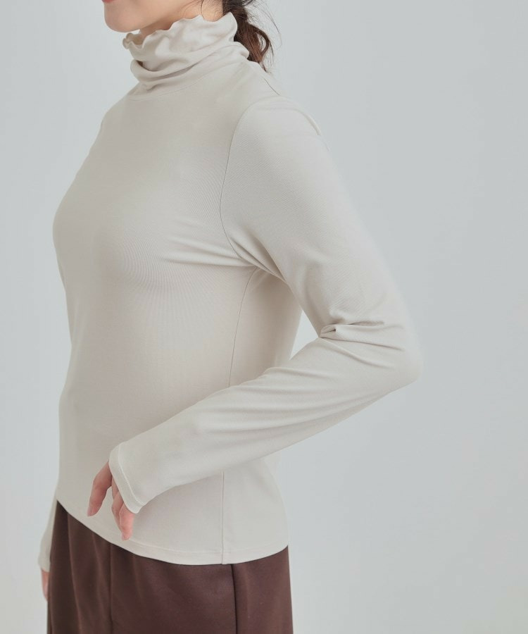 【シューウォーム】あったかタートルネックインナー18