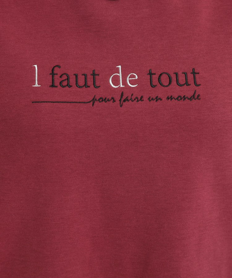 ロゴ刺繍ロンT13