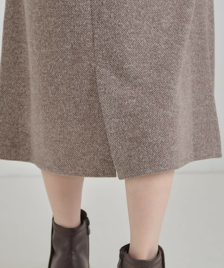 ツイード風Vネックジャンスカ17
