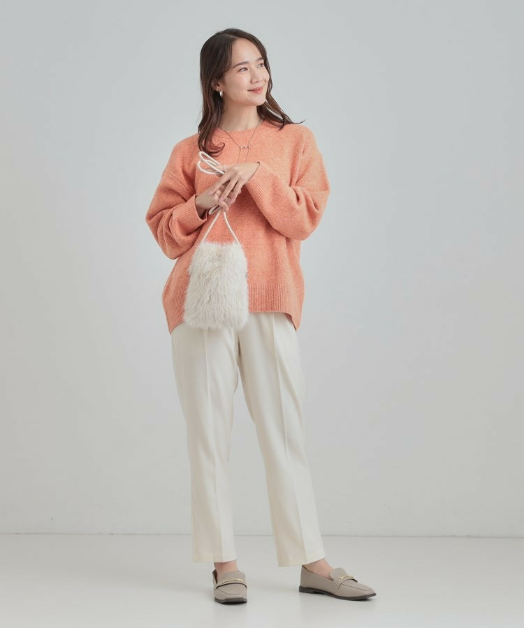 ラメ入りファーミニショルダーバッグ3