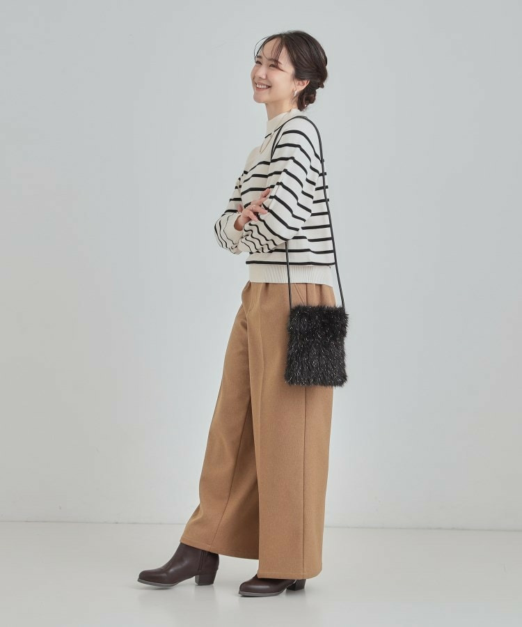 ラメ入りファーミニショルダーバッグ7