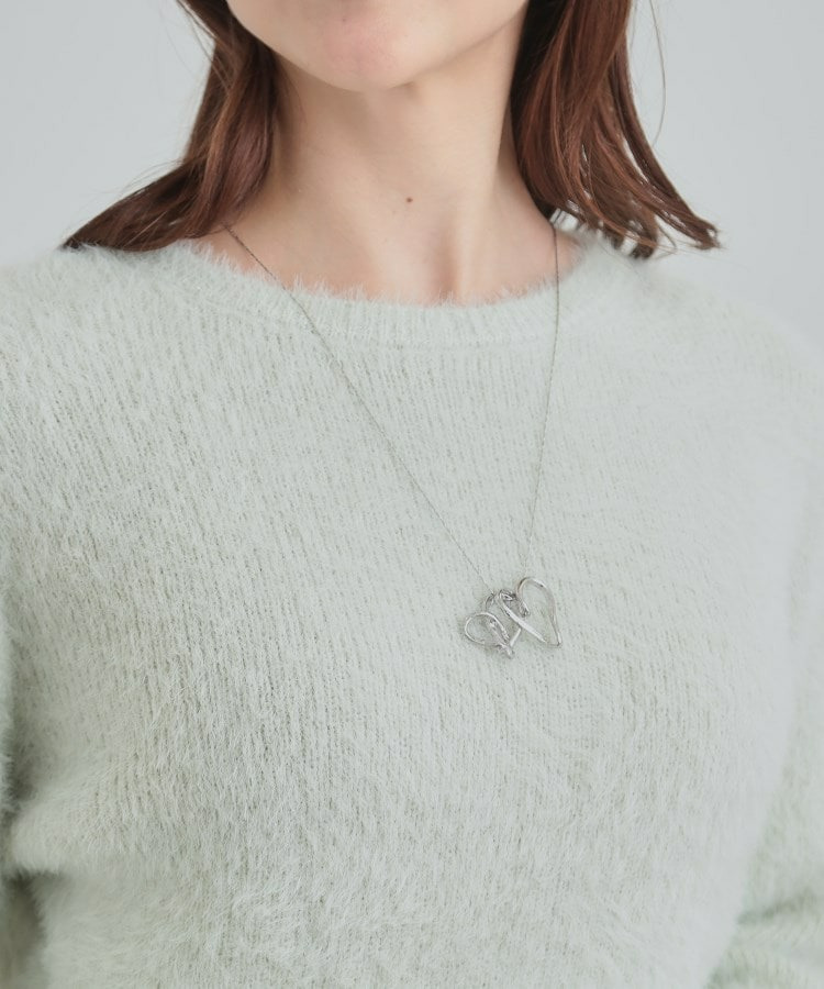 Wハートネックレス5