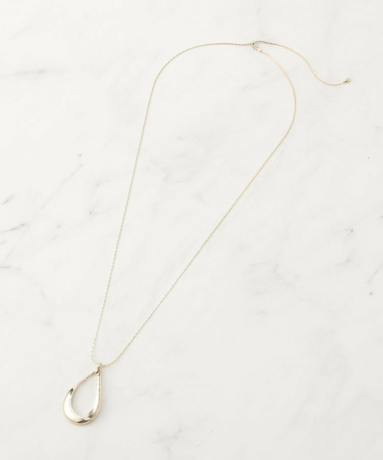 フェイクスエードドロップネックレス3